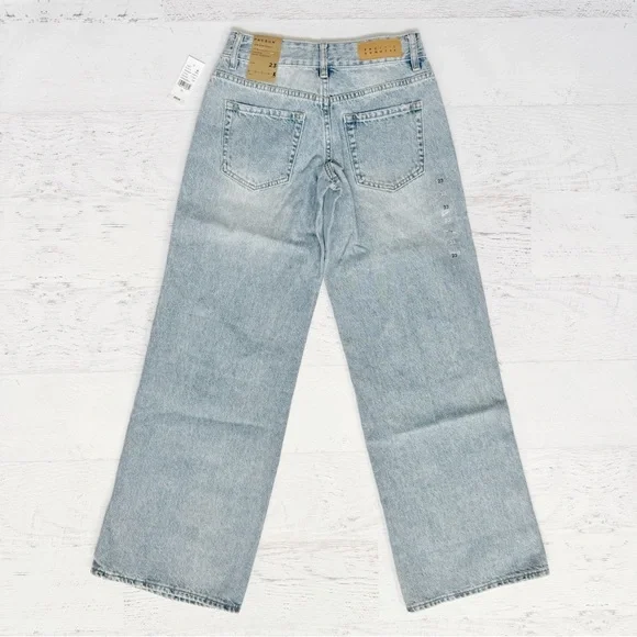 NWT Pacsun Low Rise Baggy Wide Leg Denim Jeans Size 23 - Picture 4 of 4